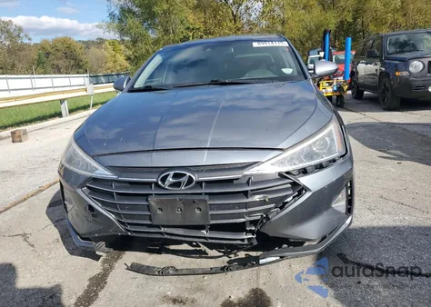 2019 Hyundai Elantra Sel from USA, damaged, VIN KMHD84LF4KU882654